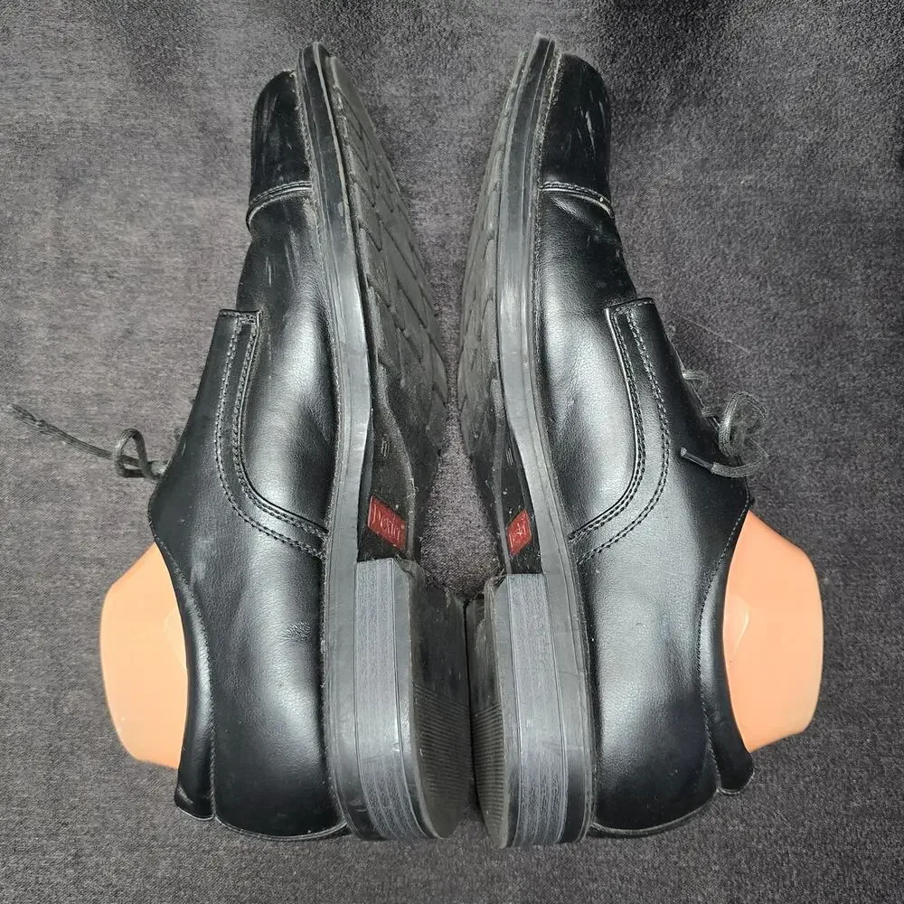 Dexter Comfort Memory Foam Black Dress Oxfords Lace Up Shoes